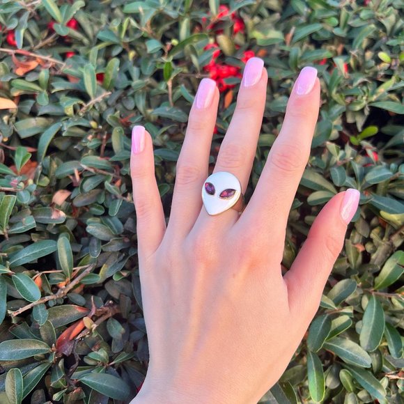 "Alien" ring 👽 - Picture 6 of 7
